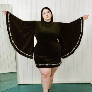 Fashion Brand Company Barbed Wire Mini Dress 3X